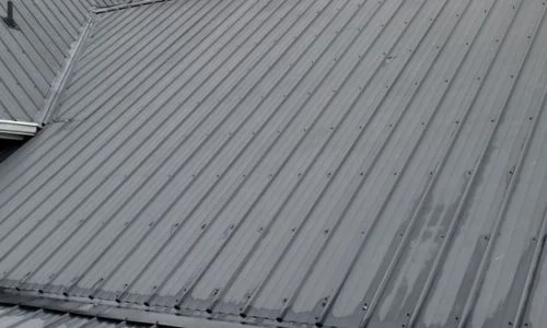Metal Roofing project 1