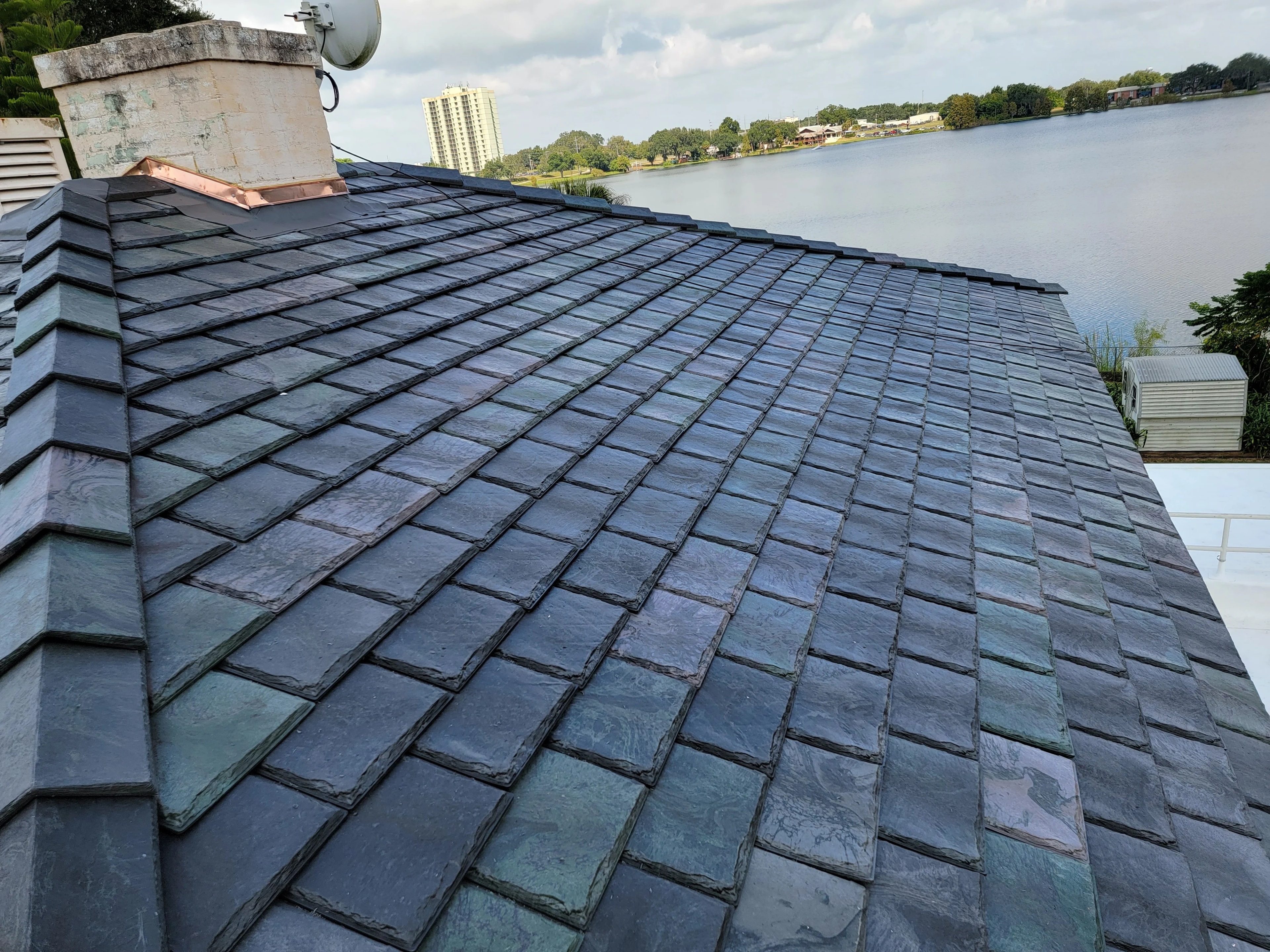 Slate Roofing in Lebanon project 2
